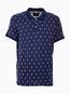 All-over flamingo polo shirt