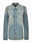 Cotton denim shirt
