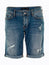 Localasid abrasions denim shorts