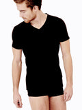 Stretch cotton t-shirt