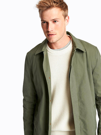 Twill mac jacket