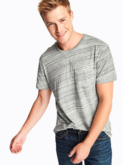 Essential spacedye pocket tee