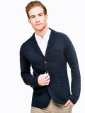 Cotton blend blazer