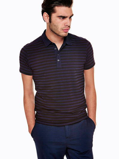 Marciano striped polo shirt