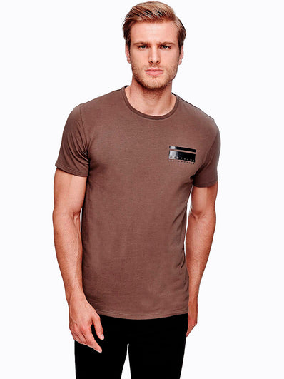 Logo detail polo shirt