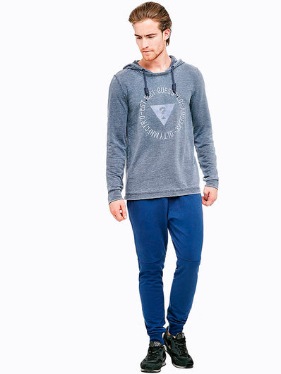 Cotton sweatshirt with front print