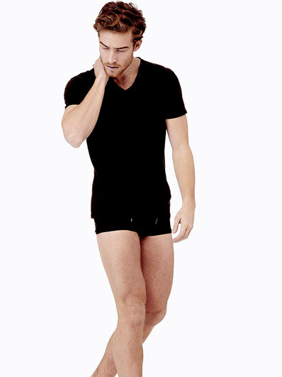 Stretch cotton t-shirt