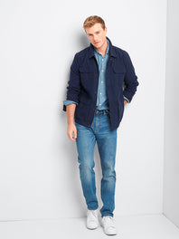 Cotton fatigue jacket