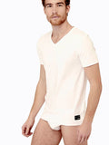 Stretch cotton t-shirt