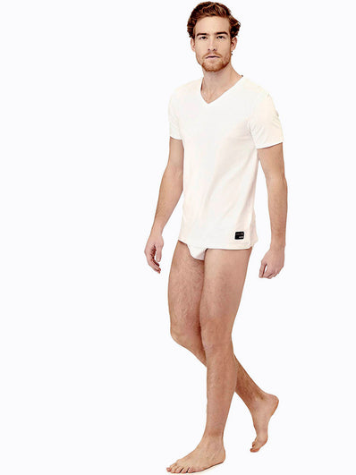 Stretch cotton t-shirt