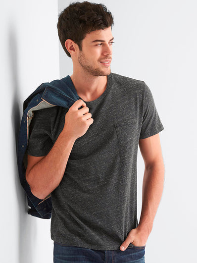 Essential spacedye pocket tee