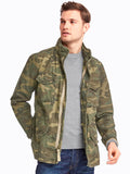 Cotton fatigue jacket